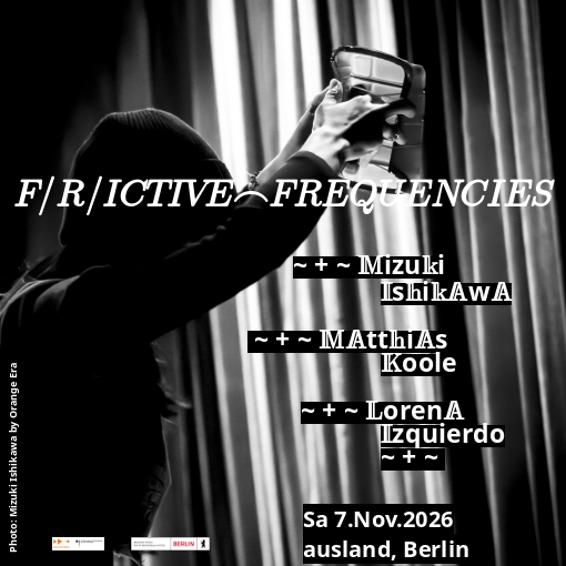 flier for frictive frequencies November 2026 flier for frictive frequencies November 2026